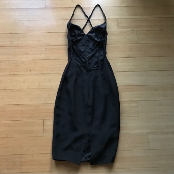 Olcay Gulsen Strappy Black Dress from Revolve - Picture 4 of 6